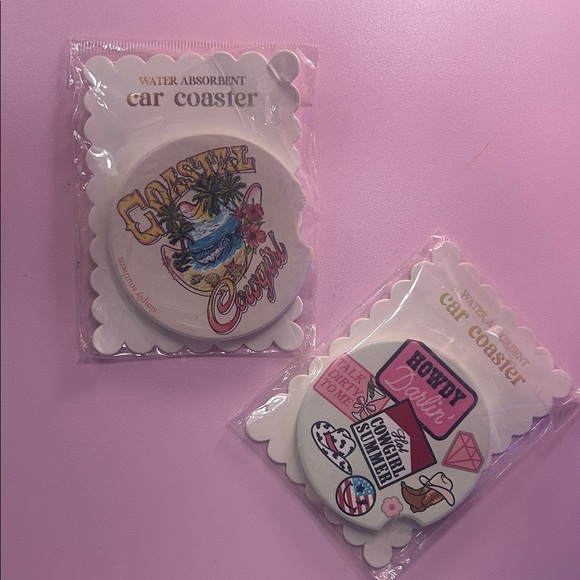 Simply Southern Other - Simply Southern Car Coasters Coastal Cowgirl